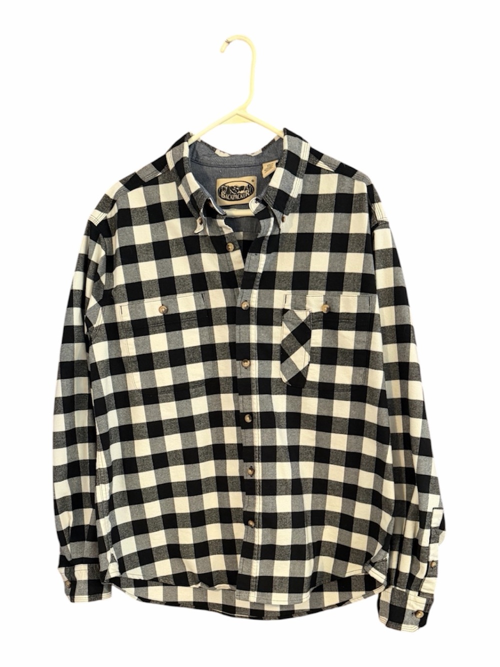 Backcountry Heavy Flannel Shacket Performance Shirt Buffalo Plaid 2XL EUC